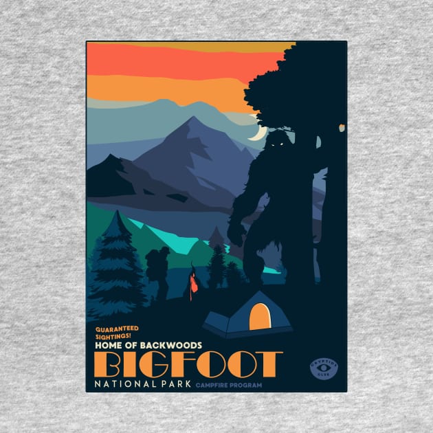 Bigfoot by Heymoonly